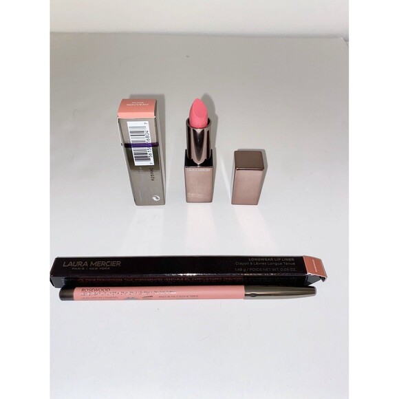 Laura Mercier Rouge Essential Silky Creme Lipstick color NUDE NOUVEAU .12oz - Picture 1 of 6